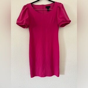 Fuchsia mini dress